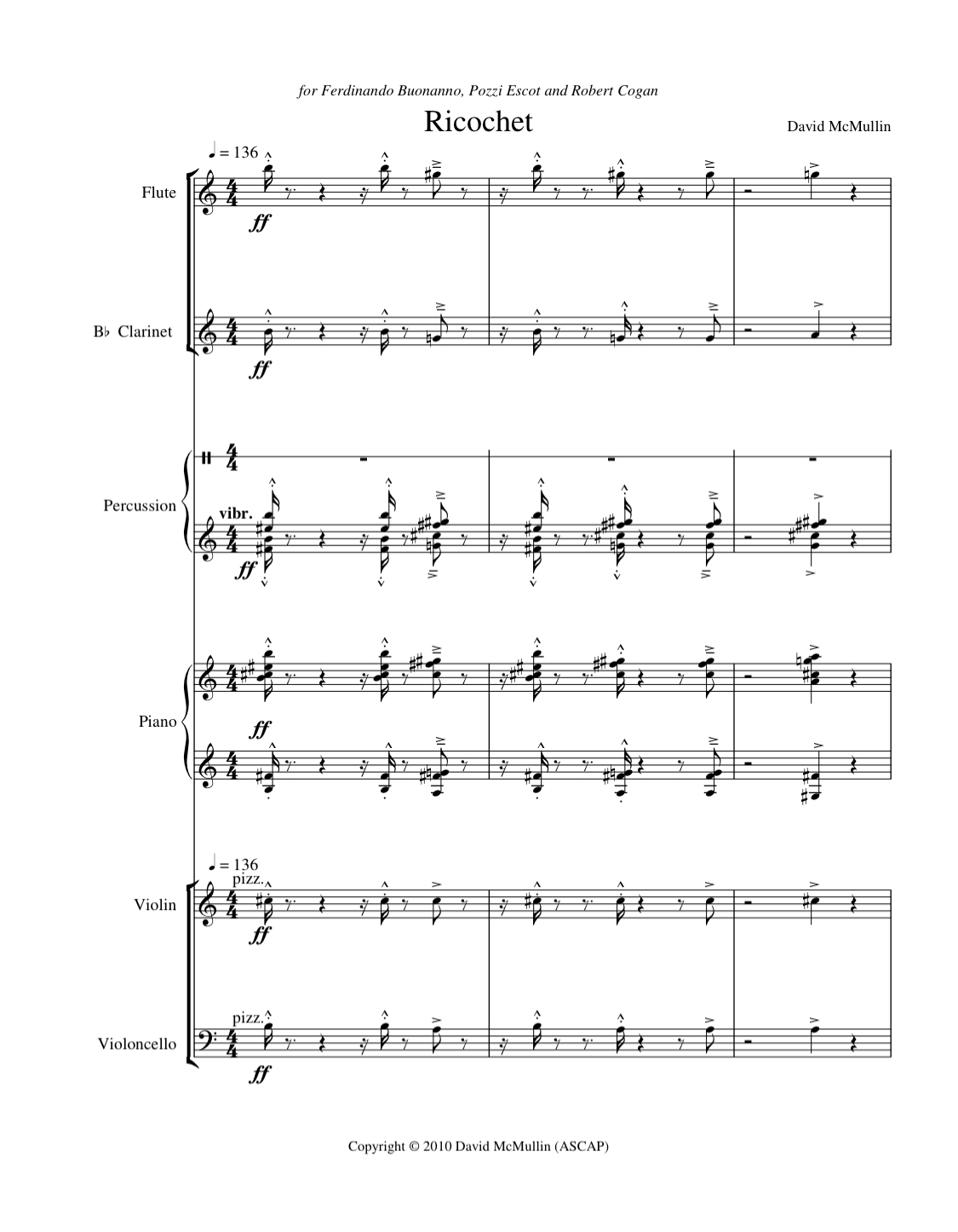 download score first page of score, links to open full PDF
